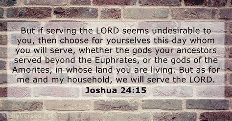 joshua 24 15 means